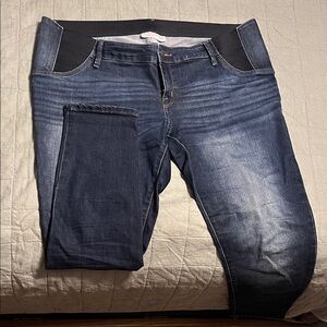 Isabel Maternity by Ingrid & Isabel Dark Blue Skinny Jeans